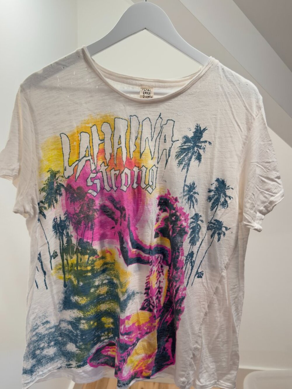 Magnolia Pearl SS T-shirt - Lahaina, Maui Strong